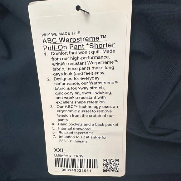 NWT ABC pull on pant - Picture 3 of 3